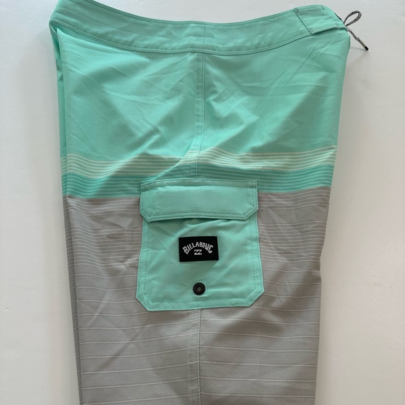 Billabong Recycler All Day Pro Boardshorts Swim Trunks NWT Boys Size 12 Waist 26 - Picture 4 of 10